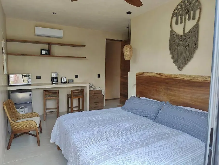 Luxury Penthouse Studio With Private Rooftop & Pool Tulum Pueblo 0*,  Mexico