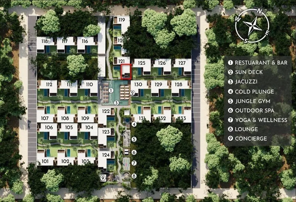 Appartement Luxury Penthouse Studio With Private Rooftop & Pool Tulum Pueblo